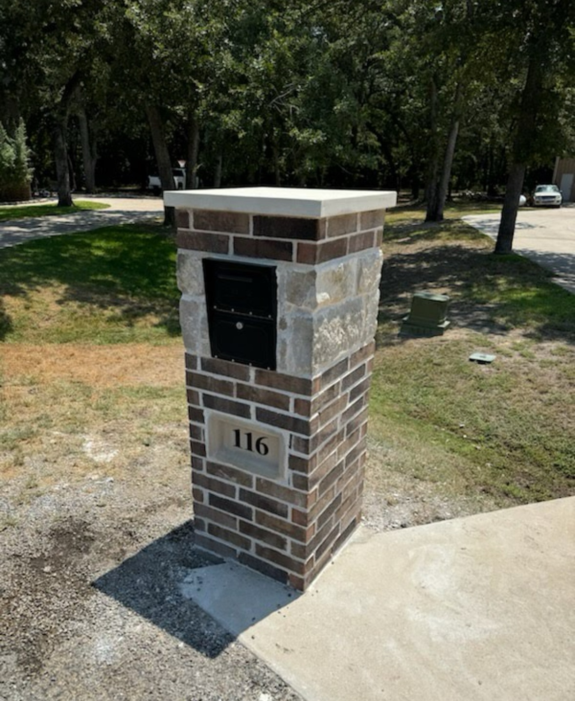 Stone & Brick Combination in Carrollton, TX - Dallas masonry portfolio