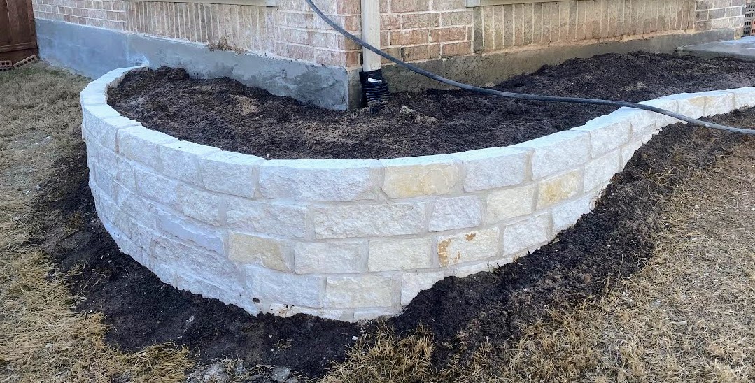 Stone Retaining Wall Construction - Professional masonry work in Richardson, TX